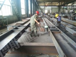 新峰鋼構(gòu)－中建二局廣東太平嶺核電項(xiàng)目部鋼結(jié)構(gòu)車間檢測